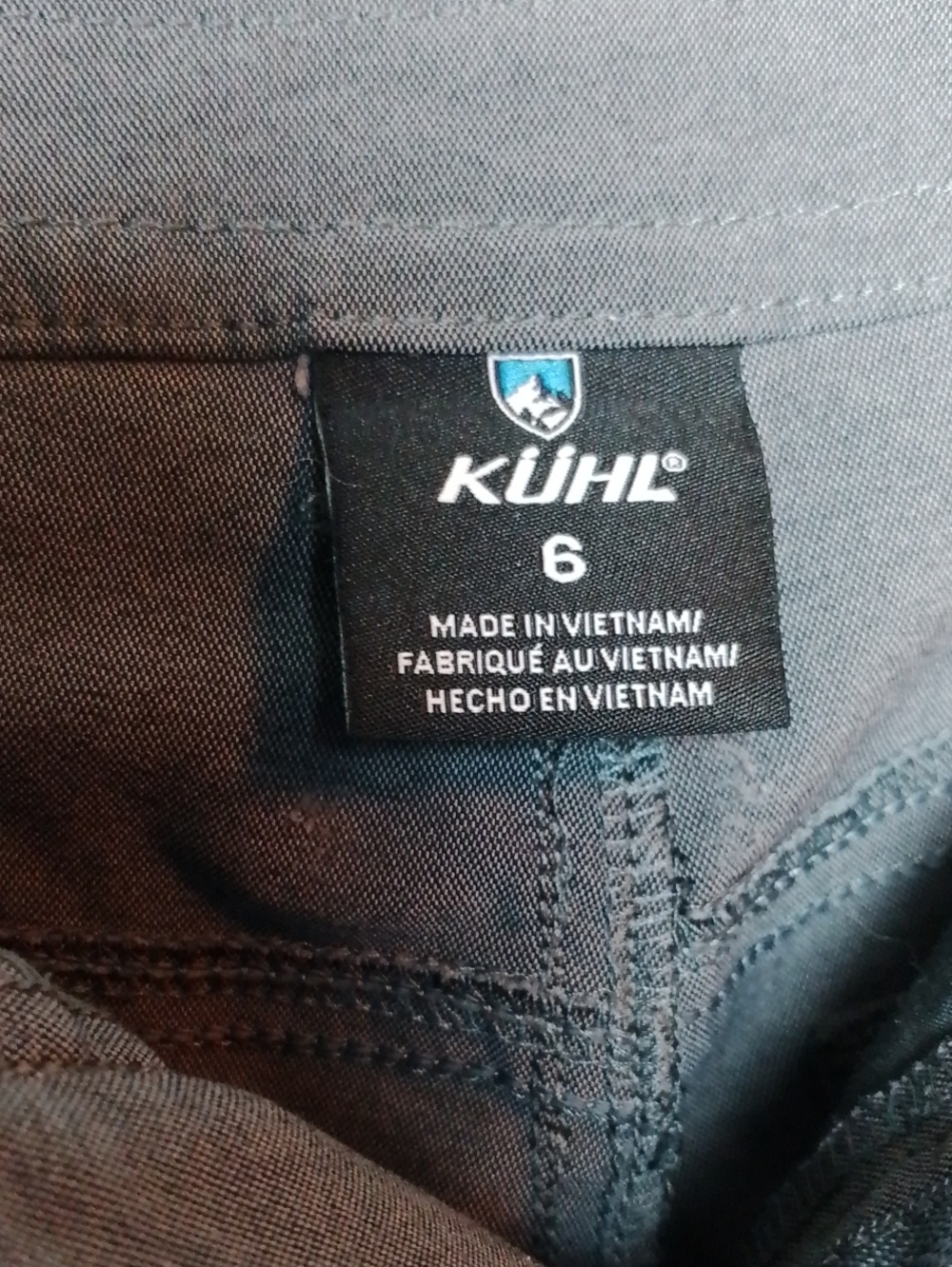 Kuhl TREKR 8" Short Size 6 Charcoal Gray - Picture 12 of 16